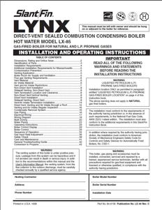 Resources for Slant/Fin Boilers | Slant/Fin Library